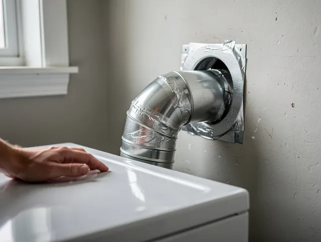Windham Dryer Vent Cleaning expert performing professional dryer vent repair and installation in Windham