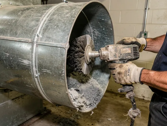 Industrial-grade dryer vent cleaning by Windham Dryer Vent Cleaning in Windham